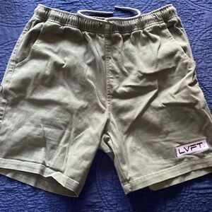 Lvft olive green shorts